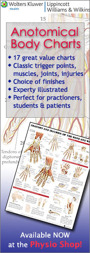 Anatomy Charts and Posters - Spine, Muscles, Joints and more...